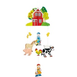 Mobiel hout boerderij