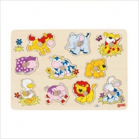 Vergroot Steekpuzzel dieren Steekpuzzel dieren