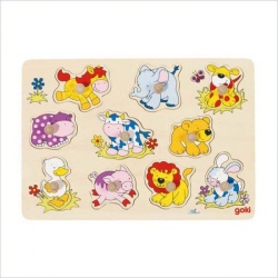 Steekpuzzel dieren