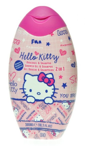 Hello Kitty Scribble Bad En Douchegel 300ml