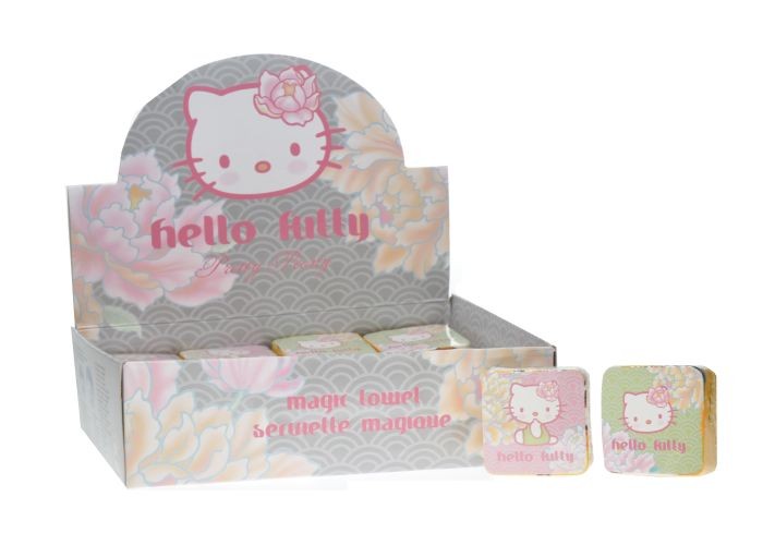 Hello Kitty Pretty Peony Magic Towel