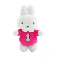 Nijntje knuffelrammelaar roze
