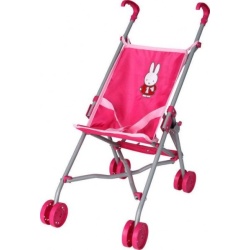 Nijntje poppenbuggy roze
