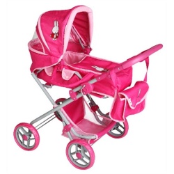 Nijntje Poppenwagen roze