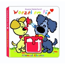 Boek Woezel & Pip allemaal kleuren