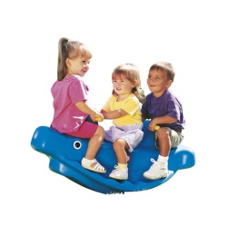 Little Tikes walvis wip blauw