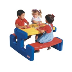 Little tikes grote picknicktafel primary