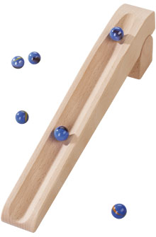Knikkerbaan helling