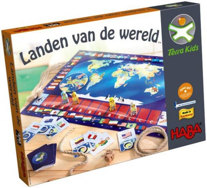 Haba spel Terra Kids - Landen van de Wereld