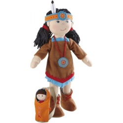 Soft Doll American Indian Sihu