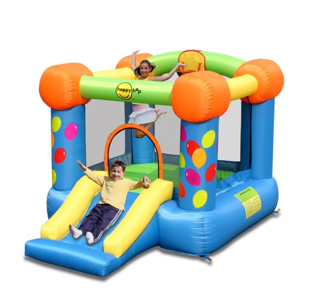 Lees Meer... : Happy Hop Springkussen Party Slide