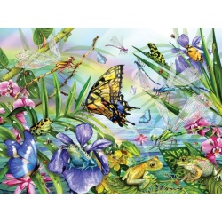 Puzzel Dragonfly Dance (1000 stukjes)