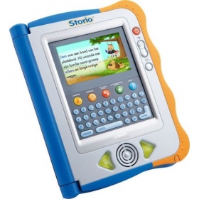 Vergroot Vtech Storio blauw met E-boek van Sam de kat Vtech Storio blauw met E-boek van Sam de kat