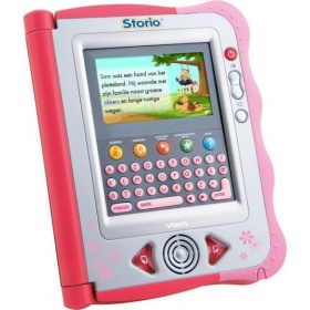 Vergroot Vtech Storio roze met E-boek van Sam de kat Vtech Storio roze met E-boek van Sam de kat