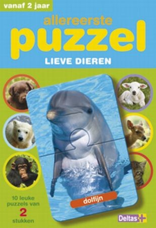 Allereerste Puzzel Lieve Dieren (2 Jaar)