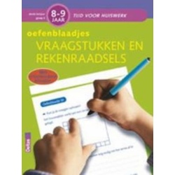 Oefenblaadjes Vraagstukken en Rekenraadsels (8-9 jaar)