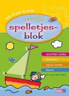 Leerrijk Spelletjesblok (3-4 jaar)