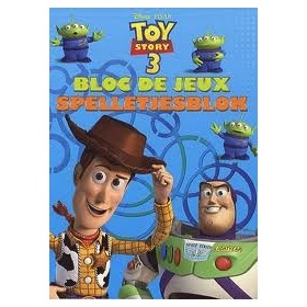 Toy story 3 spelletjesblok