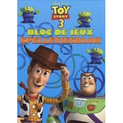 Toy story 3 spelletjesblok