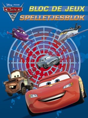 Disney Spelletjesblok Cars 2