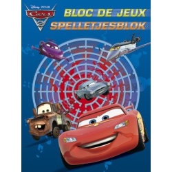 Disney Spelletjesblok Cars 2