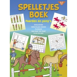 Spelletjesboek Paarden en Pony's