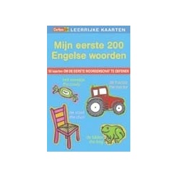 Leerrijke kaarten - Mijn eerste 200 Engelse woorden