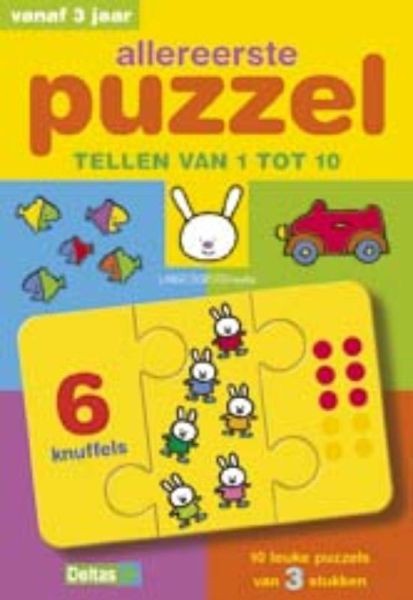 Lees Meer... : Allereerste puzzel tellen van 1 tot 10