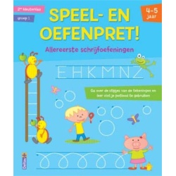 Speel- en oefenpret! allereerste schrijfoefening (4-5 jaar)