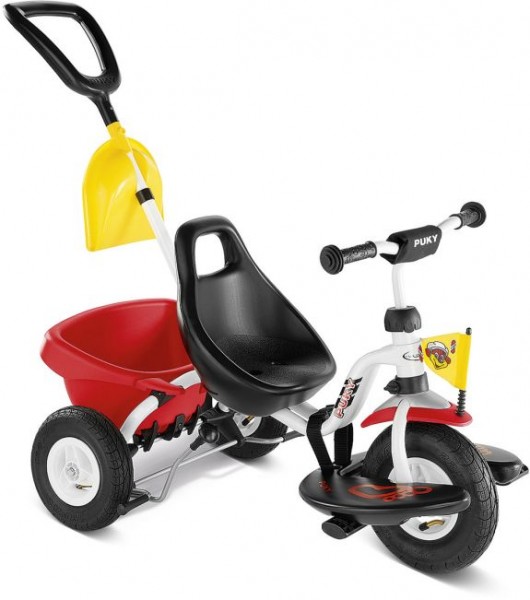 Driewieler cat 1 sl wit/rood