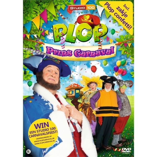 Kabouter plop en prins carnaval