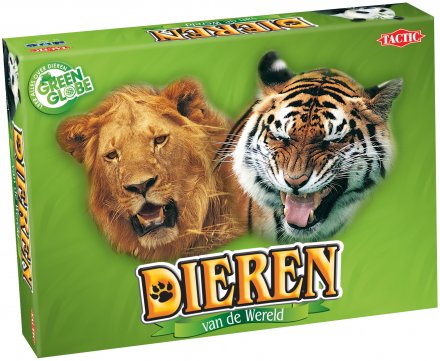 Dieren van de wereld kaartspel