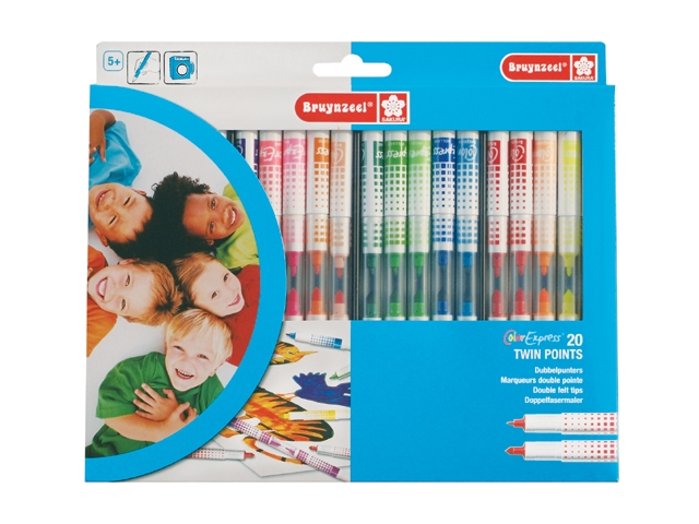 Etui 20 twin points stiften