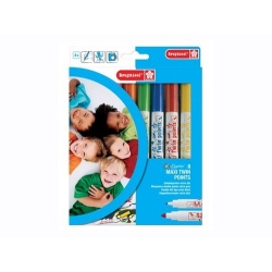 Maxi Twin Points set 8 Viltstiften