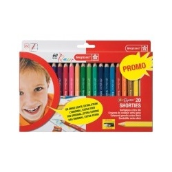 Kortjakjes set 20 kleurpotloden