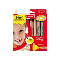 Waskrijt-potlood 2 in 1