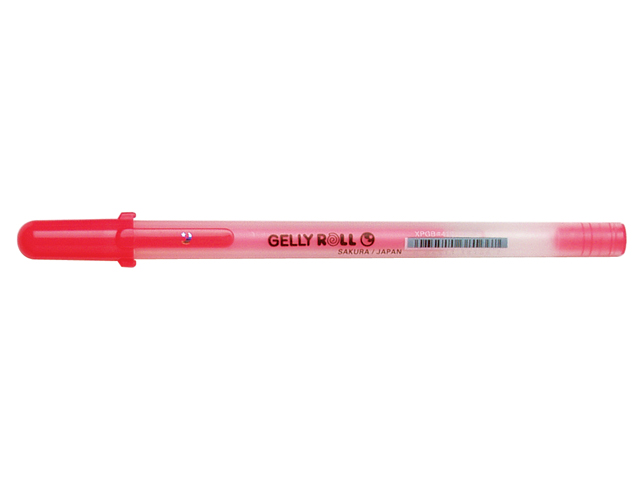 Moonlight fluo vermilion gelpennen