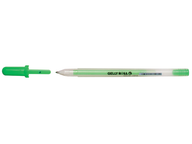 Moonlight fluo groen gelpennen