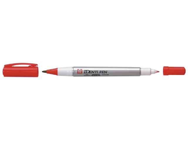 Identi pen rood