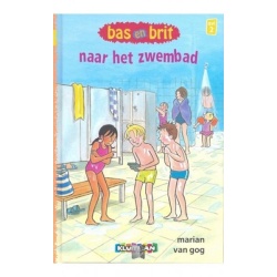 Boek Bas en Brit - Naar het zwembad