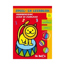 Speel- en leerblok voorbereiding lezen-schrijven (3-4 jaar)