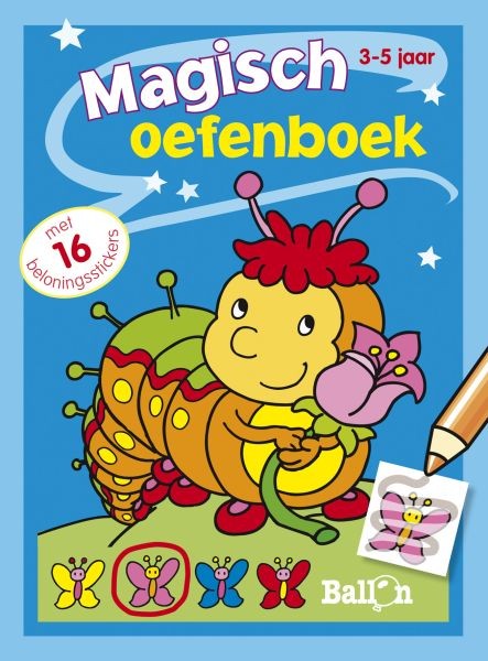 Magisch oefenboek rups (3-5 Jaar)