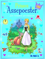 Glitterstickers prinses Assepoester