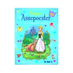 Glitterstickers prinses Assepoester