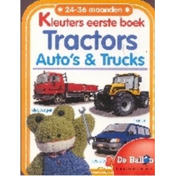 Boek tractors auto's truck (24-36 maanden)
