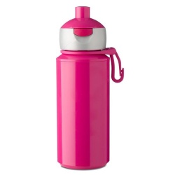 Campus drinkfles pop up pink
