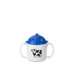 Mok met drinktuit boerderij