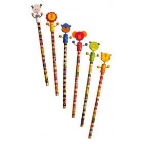 Potlood houten dieren