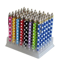 Balpen stippen kleur