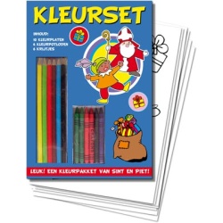 Kleursetje sint & piet